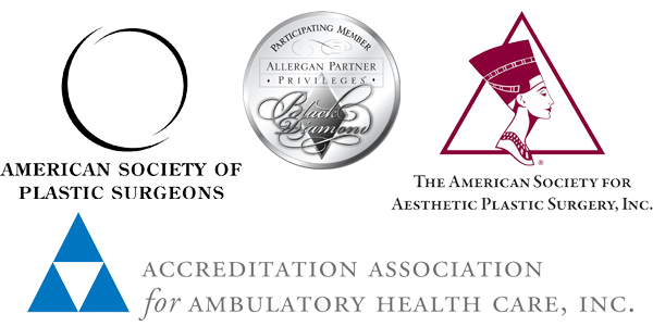 Logos of various medical and surgical associations